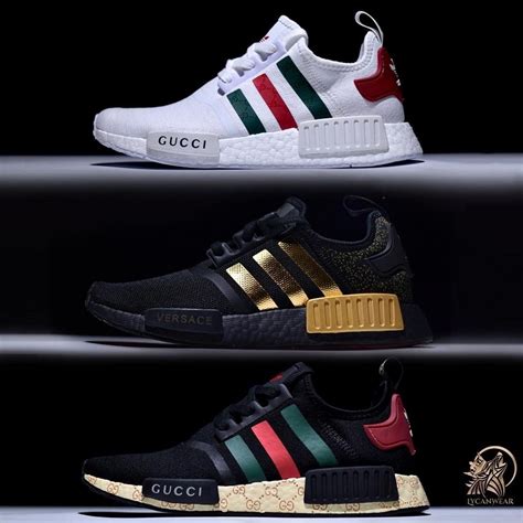 adidas nmd herren gucci|Gucci NMD is it real.